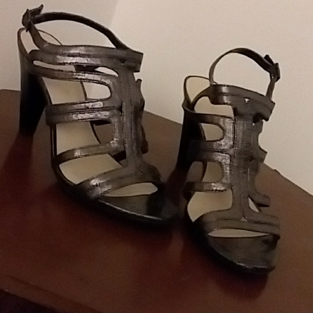 Franco Sarto Metallic Heels